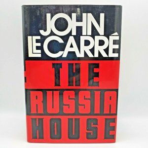 The Russia House John Le Carre' First Edition1989 HC DJ Vintage Book VG Cond